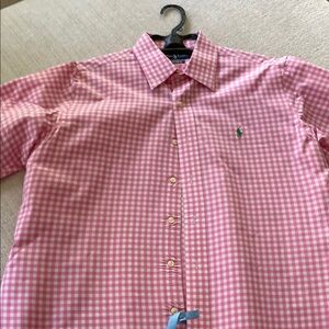 Ralph Lauren Pink Casual Button Down Shirt